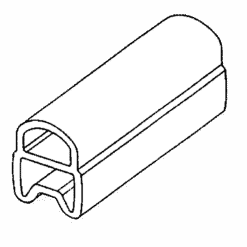 10mm Transparent Sleeve 100 Series for Cable O.D. 1-2mm (1,000pcs)