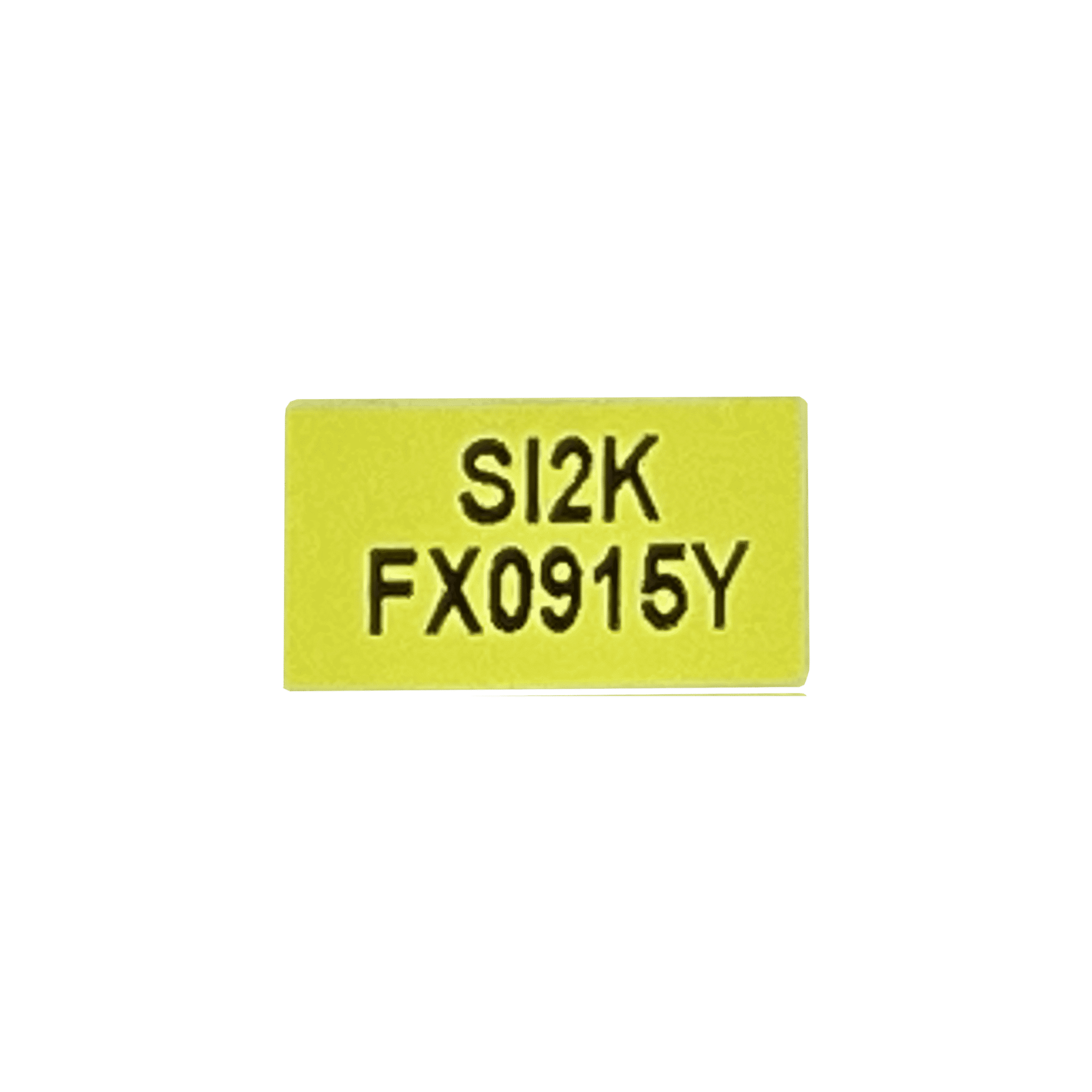 Grafoplast® 15mm x 9mm Yellow Adhesive Vinyl Labels