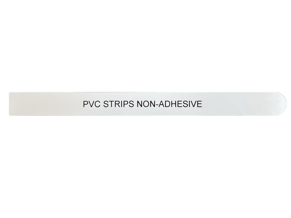 430mm x 15mm non adhesive PVC strips suitable for Merlin Gerin / Schneider