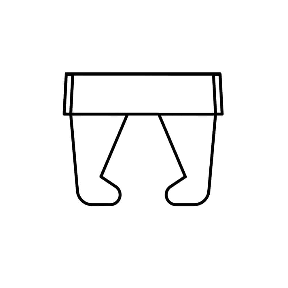 10mm x 5mm Terminal Block Markers For Legrand, Wieland and Telemecanique