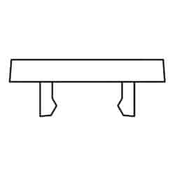 9mm x 5mm Terminal Block Markers For Rockwell Automation and Woertz