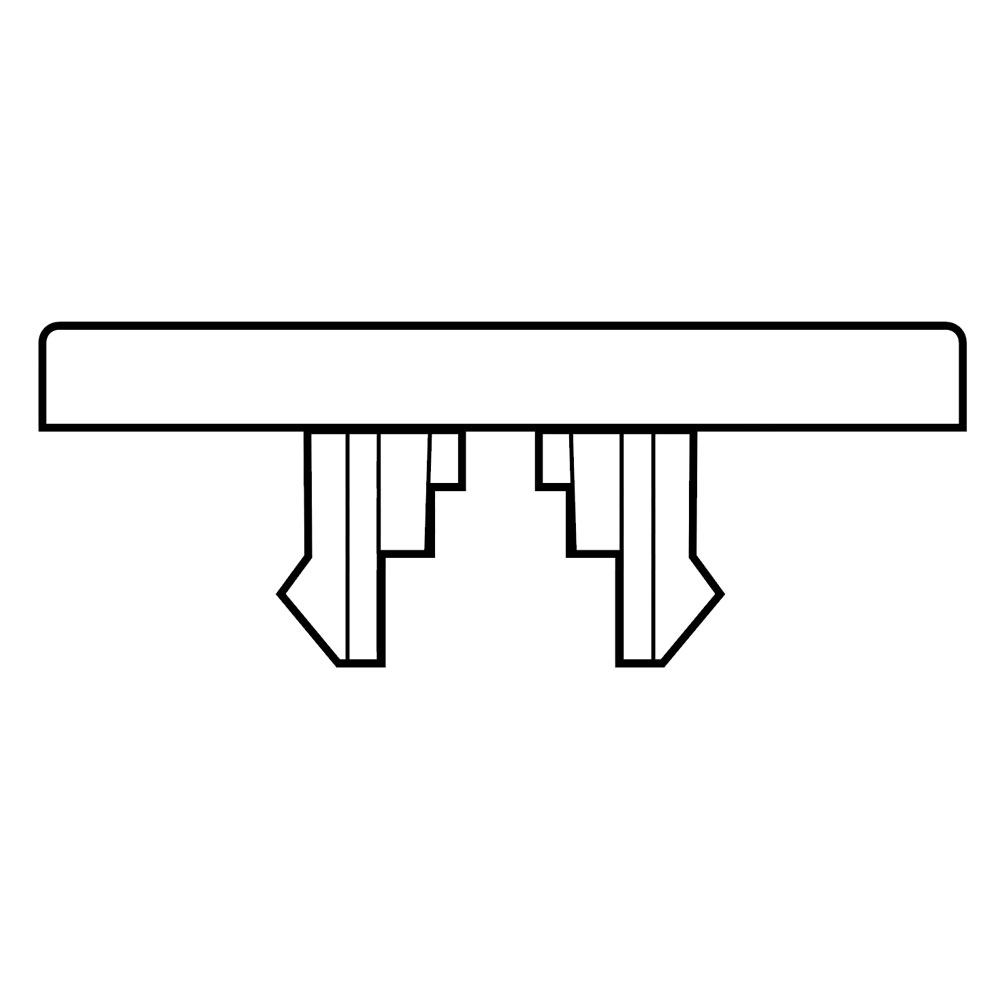 12mm x 5mm Terminal Block Marker For Cabur